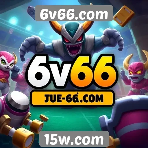 Tipos de jogos oferecidos no 6v66.com
